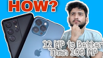 iPhone 12 MP Camera V/S 108 MP Camera Phone | iPhone Camera