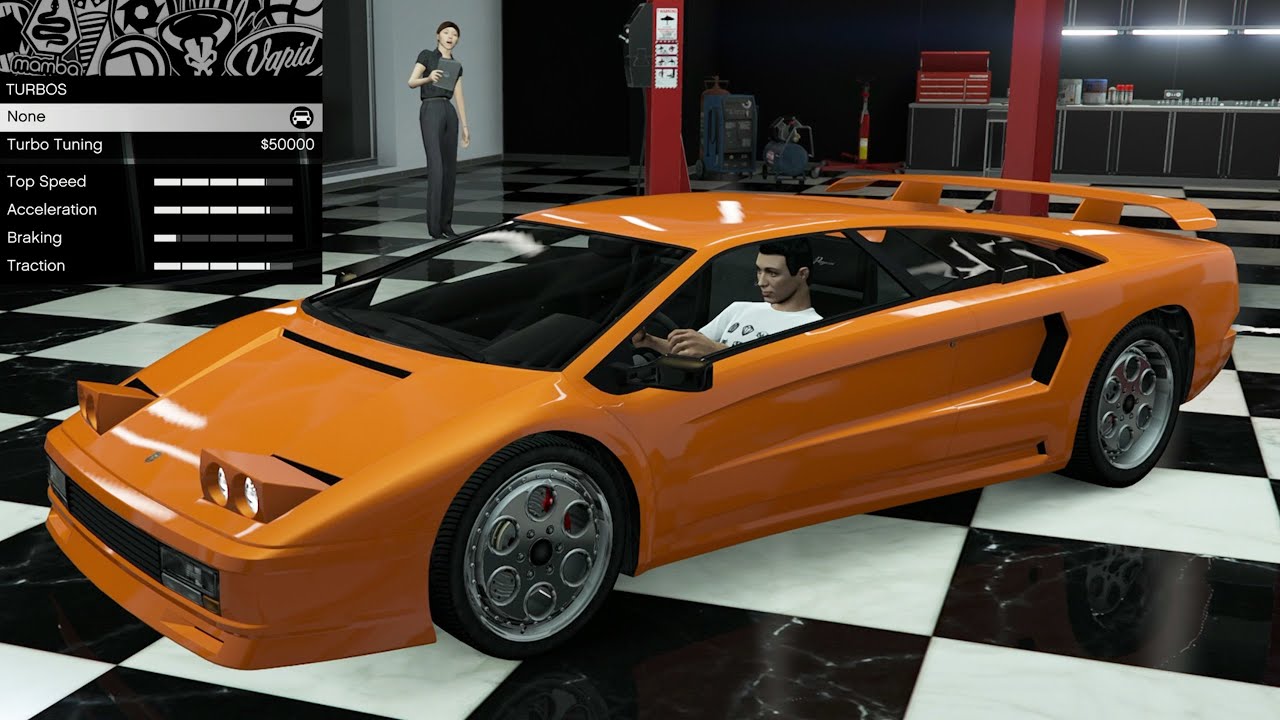 GTA 5 - Past DLC Vehicle Customization - Pegassi Infernus Classic