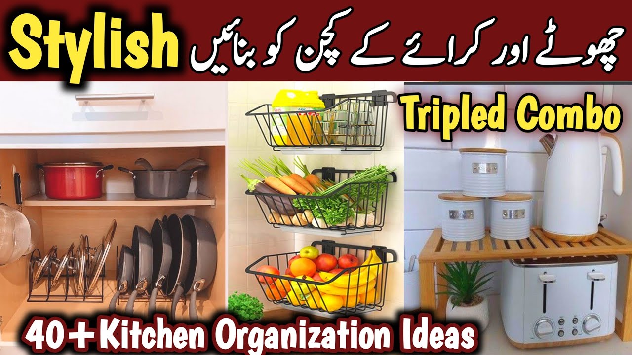 Small Kitchen Makeover | DIY + Market Organizers | Winter Ready