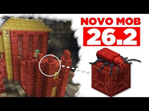 NOVO BESOURO DE CINNABAR, VAI CHEGAR NO MINECRAFT 26.2