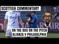 Scottish Commentary on the Dog on Pitch. Alianza v Philadelphia. Concacaf. Allaster McKallaster