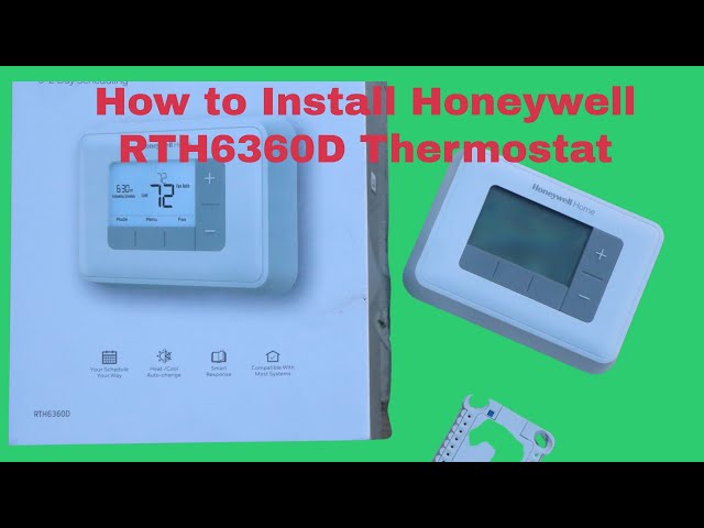 Honeywell Home T3 5-2 Day Programmable Thermostat with 2H/2C