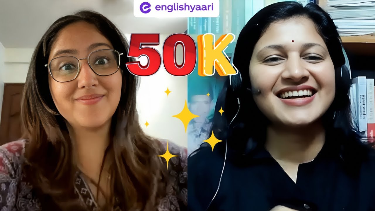 I Still Can’t Believe It — 50K Subscribers!🎉 @EnglishYaari 