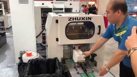 CY B450 sharp bottom V bottom with window paper bag making machine