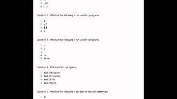 C Question Paper