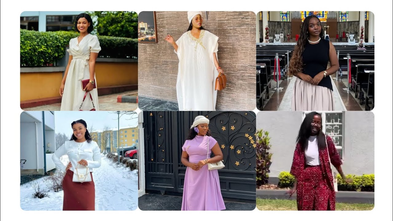 BEAUTIFUL CHURCH OUTFITS 