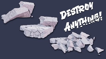How To Destroy Anything in Blender! | Rigid Body Simulation Tutorial