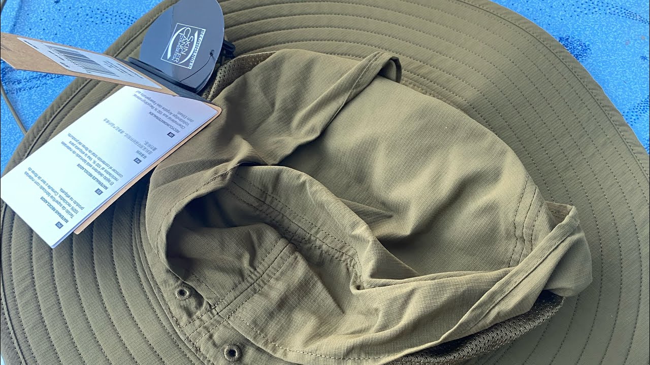 Unpack : The North face Horizon Brimmer Hat [Military olive] L/XL(ไม่มีเสียง)