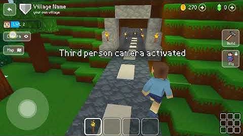 Block craft 3d: building simulator visiting my tunnel