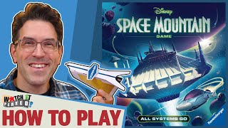 Disney Space Mountain Game: All Systems Go - How To Play