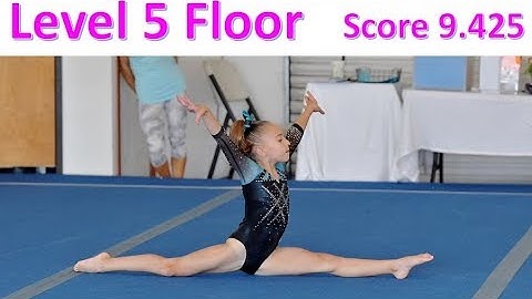 Gymnastics Level 5 Floor Routine Jordan Clark