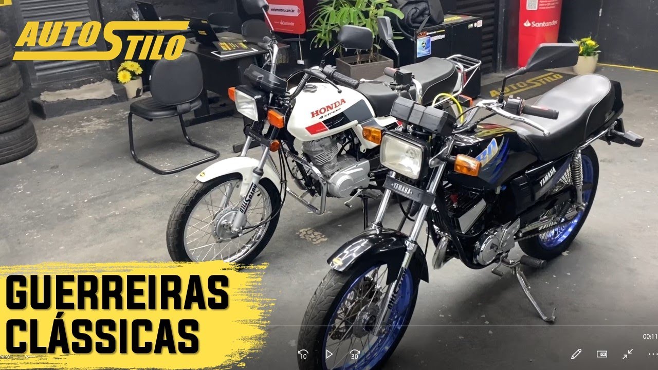 Honda CG125 e Yamaha R135: Vamos conhecer estas histórias? - YouTube