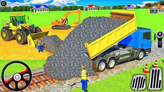 🔥New Large City Road Construction Gameplay 🚧 - Android Gameplay