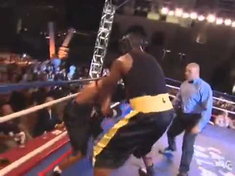 Shaquille O_Neal vs Sugar Shane Mosley Boxing Match  2010