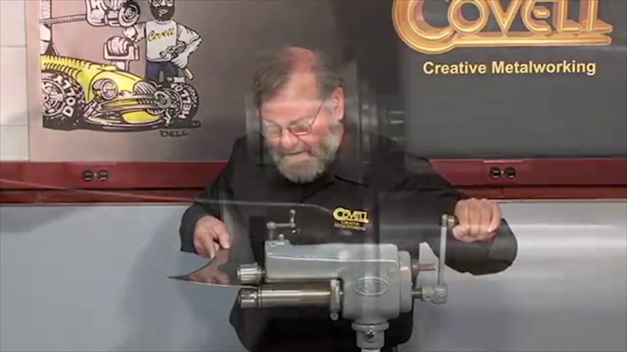 Developed by legendary metalshaper Ron Covell, Covell Rounding-Over Dies  are great for turning a radiused edge on sheet metal panels. The  integrated, By Trick-Tools