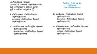 Aasirvathikum Dhevan ஆசிர்வதிக்கும் தேவன் உன்னை Hema John Song 15 with Lyrics