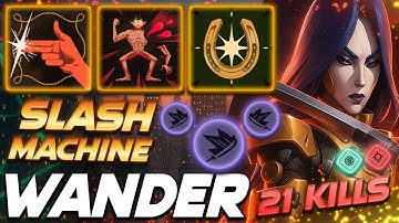 Wander Yamato SLASH MACHINE 21 KILLS TOP 1 NA - Deadlock Pro Gameplay & Guides [Watch & Learn]