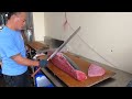 Amazing  perfect bluefin tuna cutting techniques