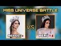 MISS UNIVERSE 2021 BATTLE ( Andrea Meza ) MÉXICO 🇲🇽 vs ( Janick Maceta ) PERÚ 🇵🇪