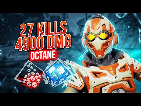 Видео: ЗР-290! 27 KILLS & 4900 DAMAGE ON OCTANE ! октейн гайд апекс легенд реликвия apex legends heirloom