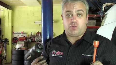 DBA Tech Talk Video Episode 1 - Part 4 Fitting a brake disc rotor www.dba.com.au