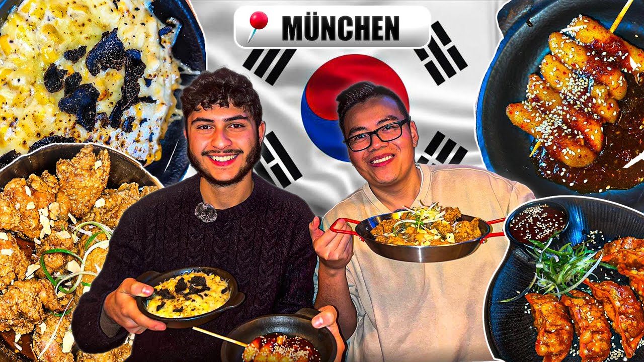 KOREAN FRIED CHICKEN TEST 🍗🔥 | mit @SuperSaftig