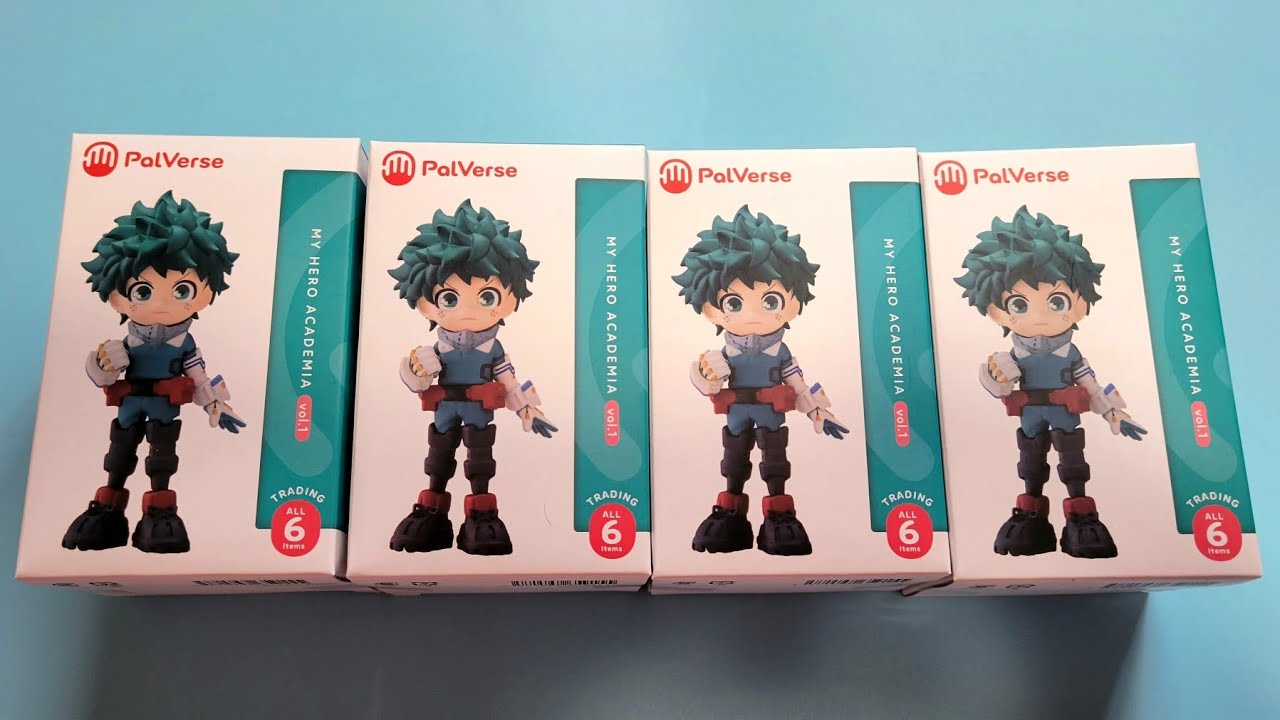 1つ1100円！！PalVerse僕のヒーローアカデミアを爆豪くんを狙って4つ