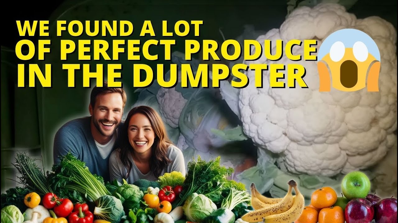 Dumpster Diving (Germany) : LOTS OF PRODUCE IN THE DUMPSTER!!!
