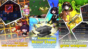 Weapon Heroes : Infinity Forge(Idle RPG) Android, IOS Gameplay