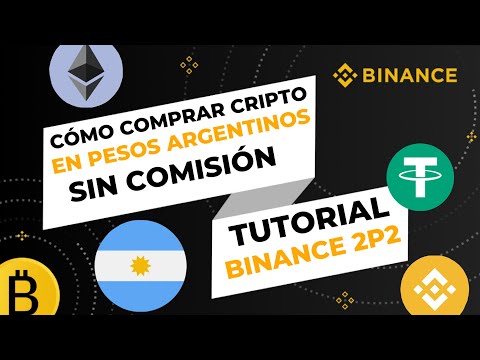 Cómo Comprar Criptomonedas En Pesos Argentinos SIN Comisión! - Binance P2P - ¡Tutorial!