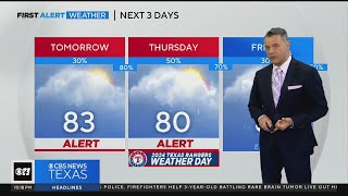 Several rounds of rain and storms ahead for North Texas