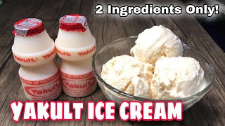 2 INGREDIENTS | YAKULT ICE CREAM