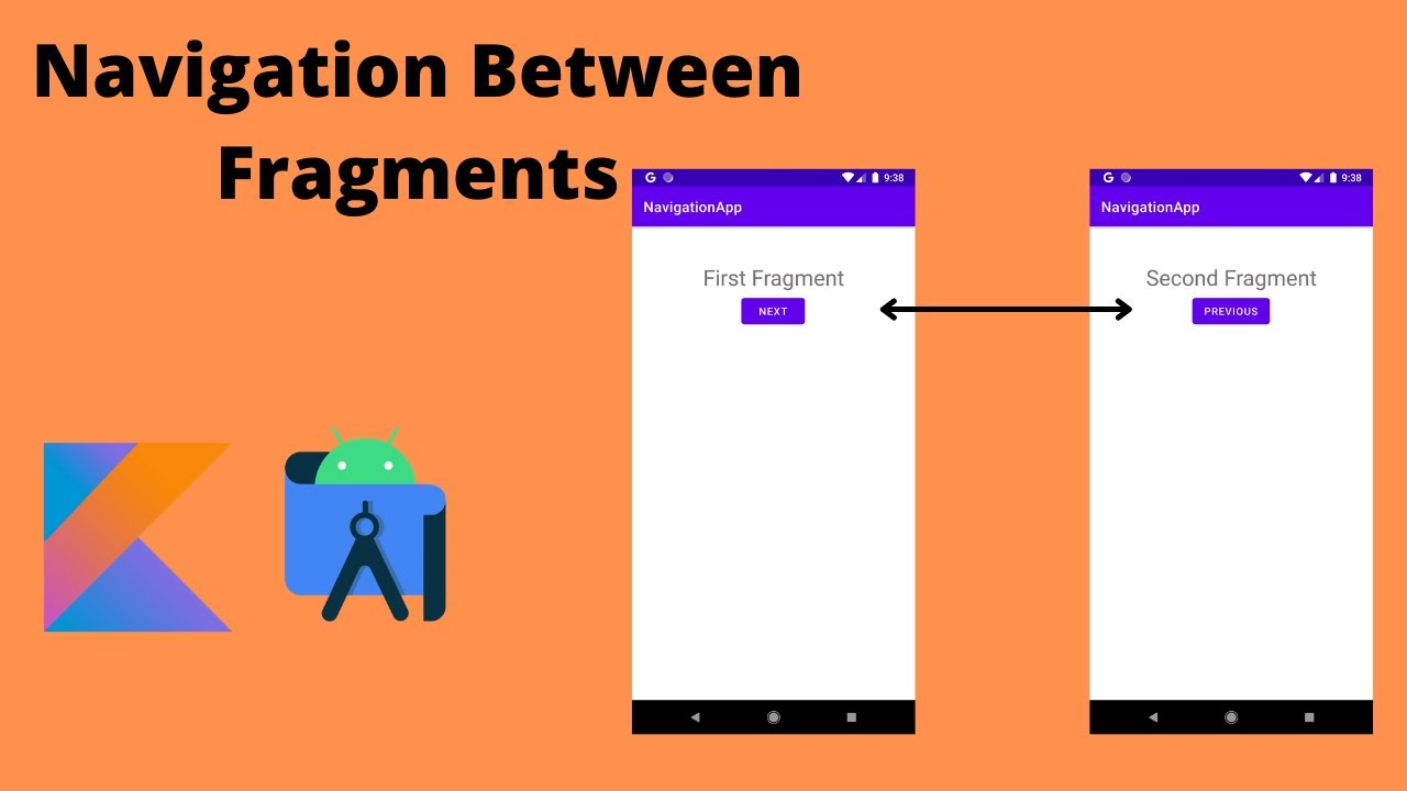 Navigation Between Fragments In Android Studio | Kotlin |