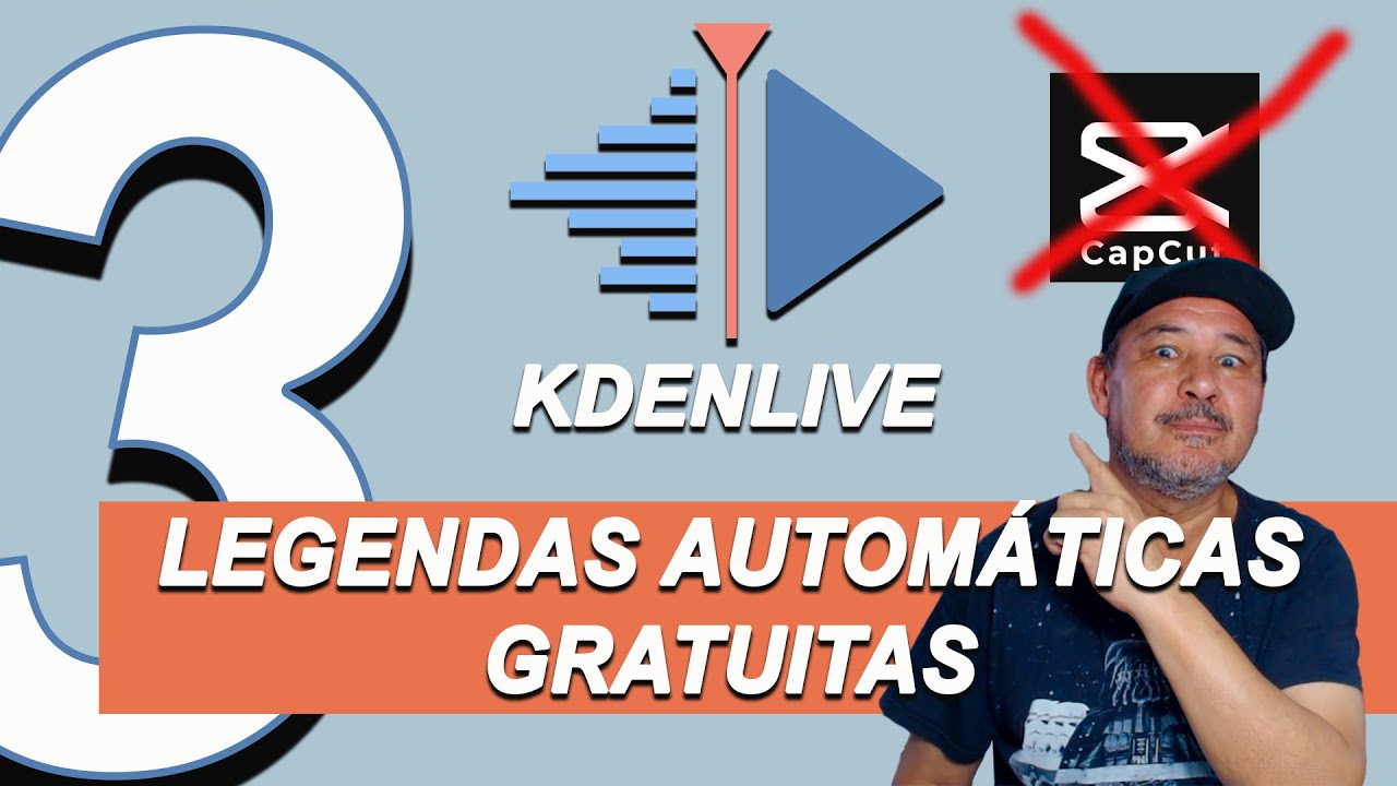 LEGENDAS AUTOMATICAS GRATUITAS NO KDENLIVE PARTE 2