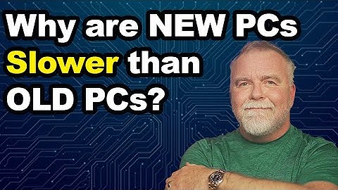 Why do NEW computers feel slower than OLD computers used to?  ShopTalk!