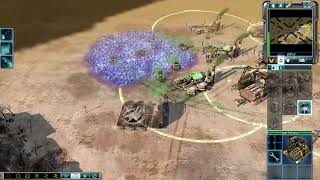 (Brutal AI Support) CNC 3 Kane's Wrath 2 Steel Talons vs 2 Brutal AIs - Balanced (Scrin)