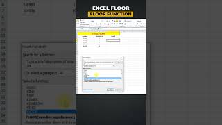 Floor function rounds a number down to the nearest multiple | How to use Floor Formula in Excel