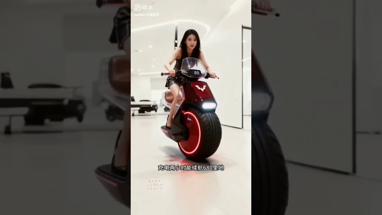 Wuling's Self-Balancing Electric Unicycle: Automatic Tech & 680KM Range! 