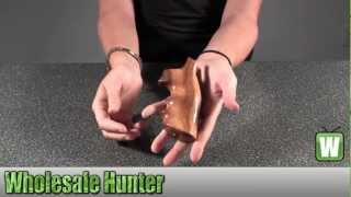 Hogue Wood Grip Goncalo Alves Taurus Medium Large Frame Square Butt 66200 Unboxing