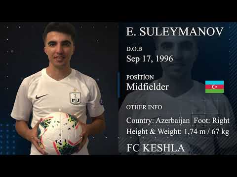 Elnur Suleymanov ● Midfielder ● Football CV 2022 HD