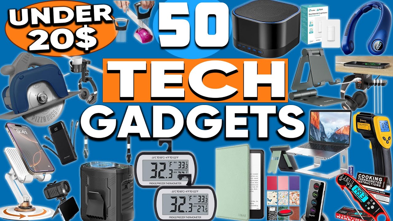 50 Tech Gadgets Under $20 on Amazon You’ll Actually Use