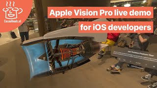 Apple Vision Pro live demo for iOS developers, by Mathijs Kadijk and Tom Lokhorst (English) screenshot 1