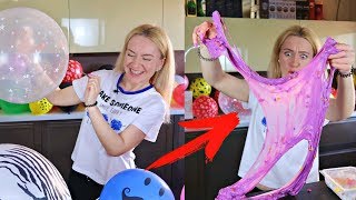 ЛИЗУН из СЛУЧАЙНЫХ ИНГРЕДИЕНТОВ ЧЕЛЛЕНДЖ / ВЗРЫВАЕМ ШАРЫ / СЛАЙМ КОЛЕСО SLIME CHALLENGE из КОСМЕТИКИ