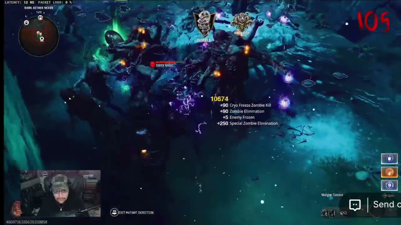 The Tomb Ice Staff BO6 Zombies Grind 