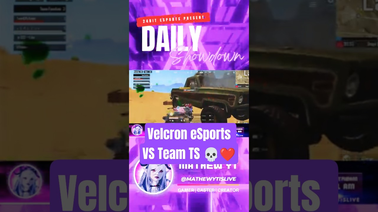 Velcron eSports VS Team TS Fight In Miramar Scrims Day 32 match 2