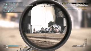 CoD Ghosts: Sniping w/ Gold USR