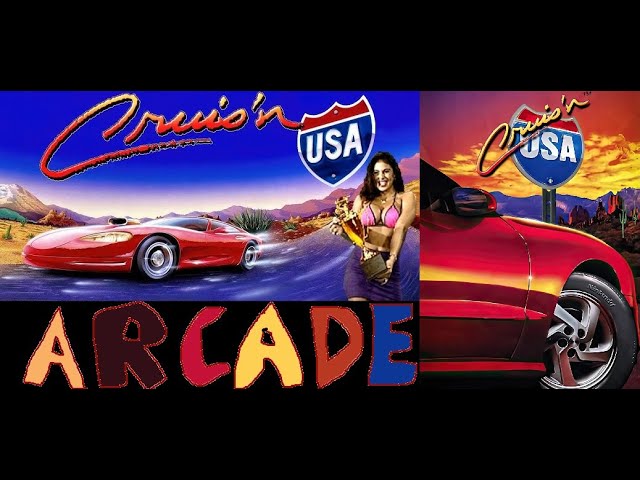 Cruis'n USA (Arcade, 1994) Speedrun 24m40s400 - YouTube