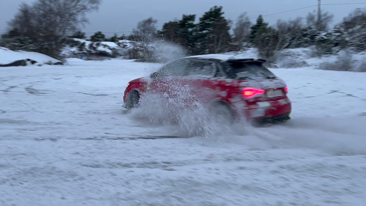 Audi S1 On Snow - Quattro Drift