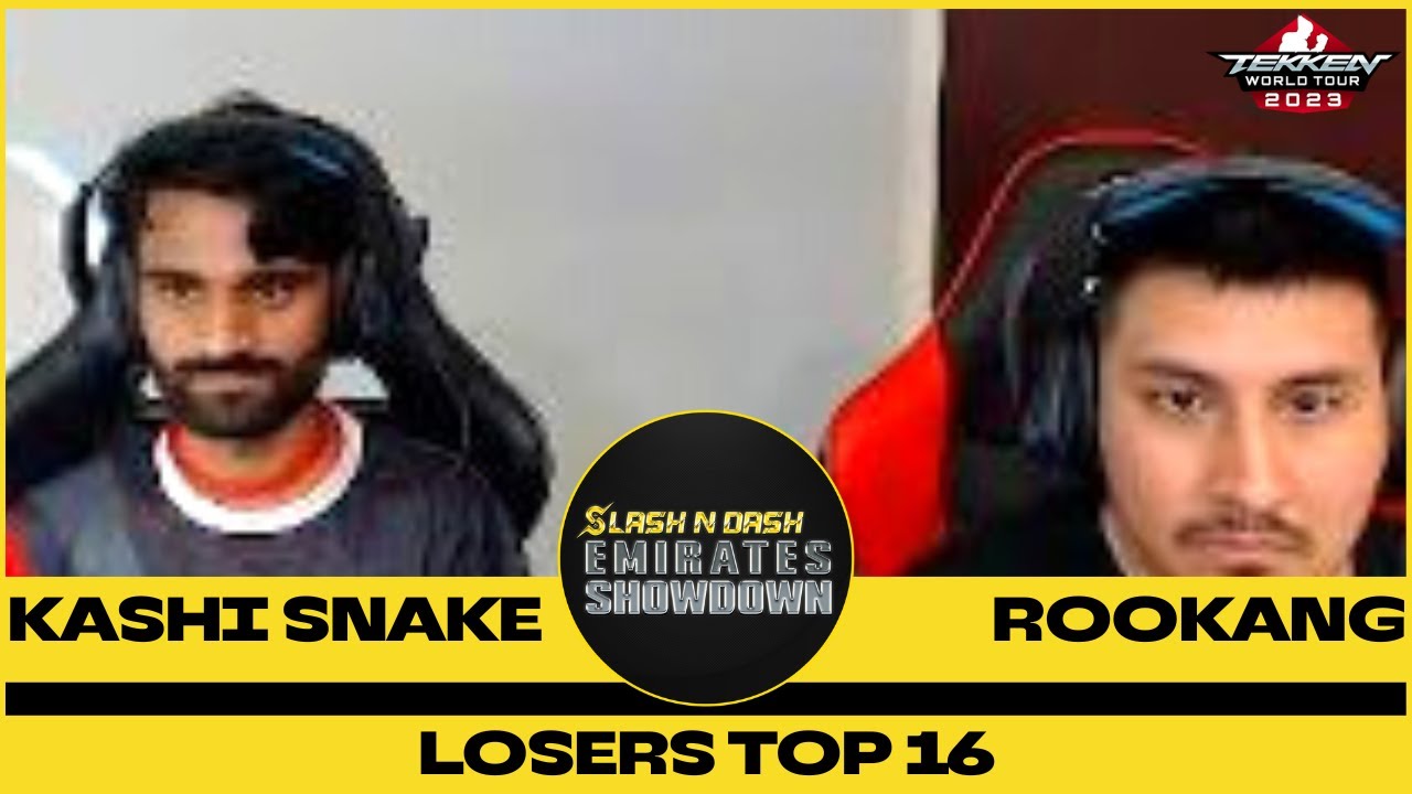 Kashi Snake vs Rookang Top 16 Losers - Tekken 7 | Slash N Dash Emirates Showdown 2023 