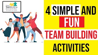 4 Four Simple and Fun Virtual TEAM BUILDING ACTIVITIES: [REMOTE, ZOOM, HANGOUTS]